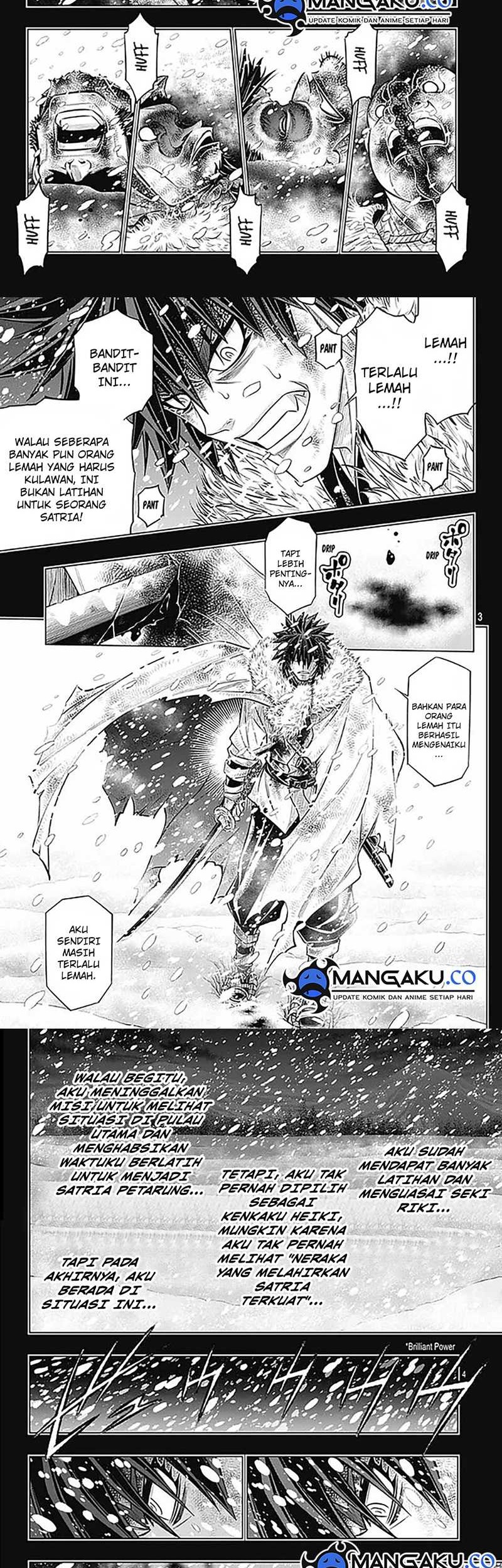 Baca Rurouni Kenshin: Meiji Kenkaku Romantan – Hokkaido-hen Chapter 58 Gambar 2