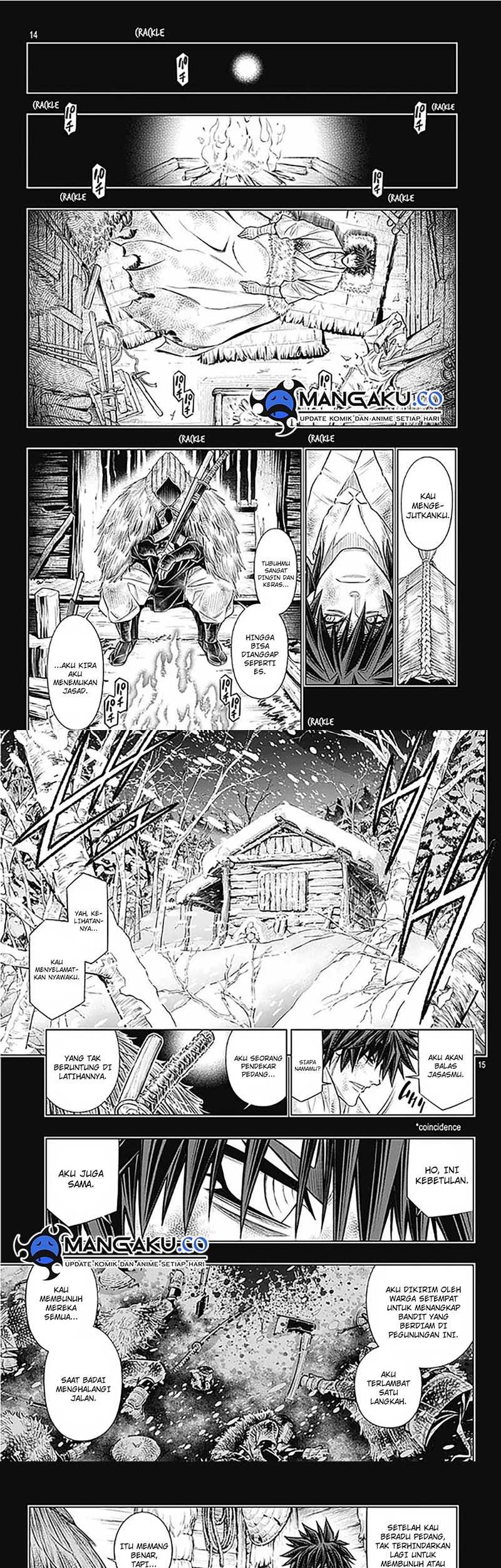 Rurouni Kenshin: Meiji Kenkaku Romantan – Hokkaido-hen Chapter 58 Gambar 8