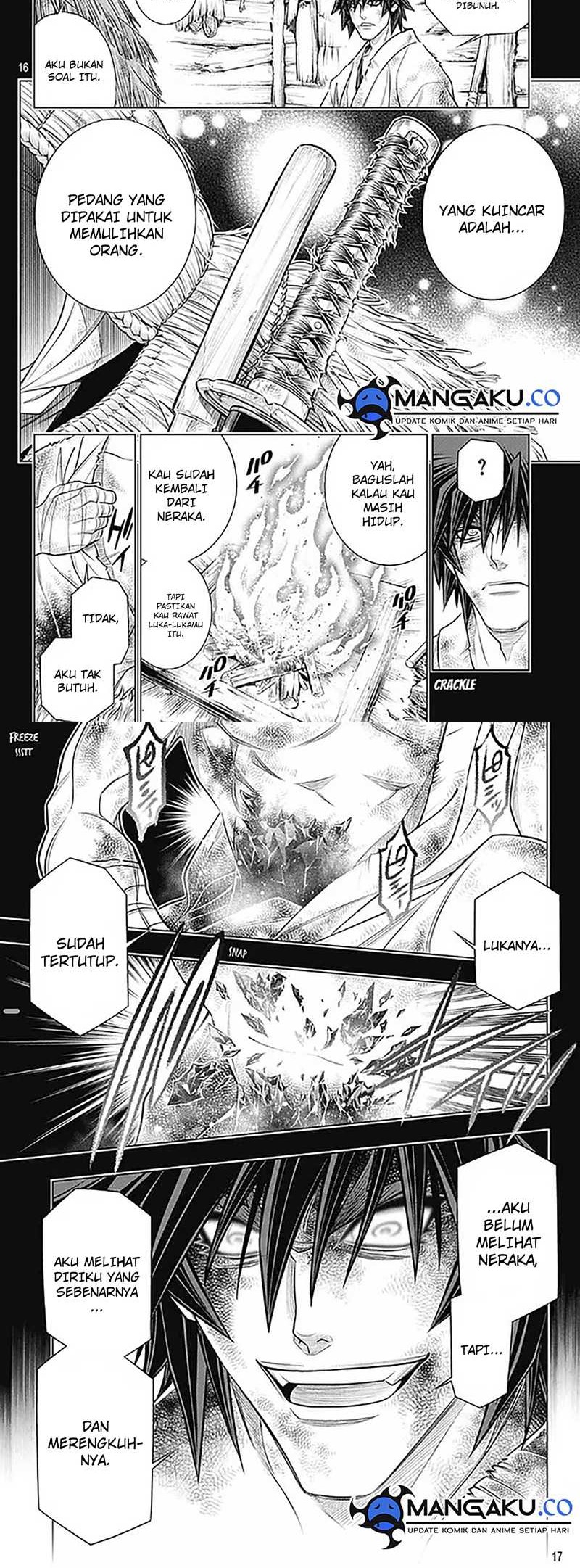 Rurouni Kenshin: Meiji Kenkaku Romantan – Hokkaido-hen Chapter 58 Gambar 9