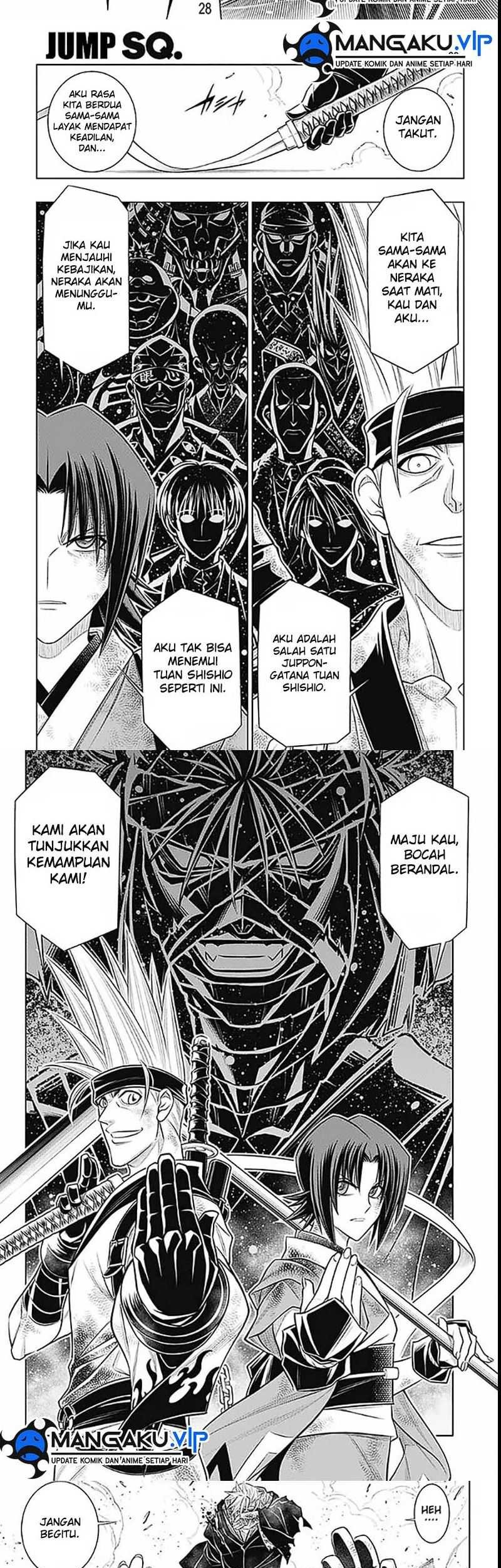 Rurouni Kenshin: Meiji Kenkaku Romantan – Hokkaido-hen Chapter 54 Gambar 19