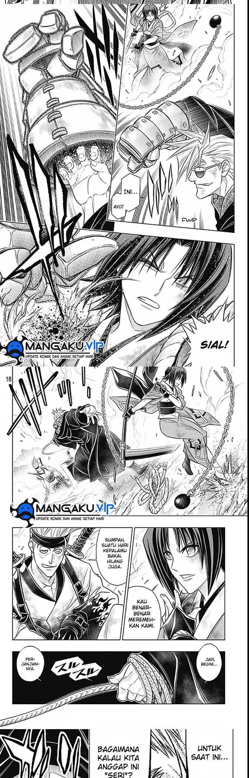 Rurouni Kenshin: Meiji Kenkaku Romantan – Hokkaido-hen Chapter 54 Gambar 11