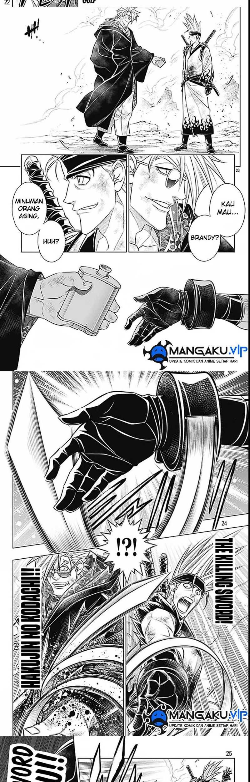 Rurouni Kenshin: Meiji Kenkaku Romantan – Hokkaido-hen Chapter 54 Gambar 15