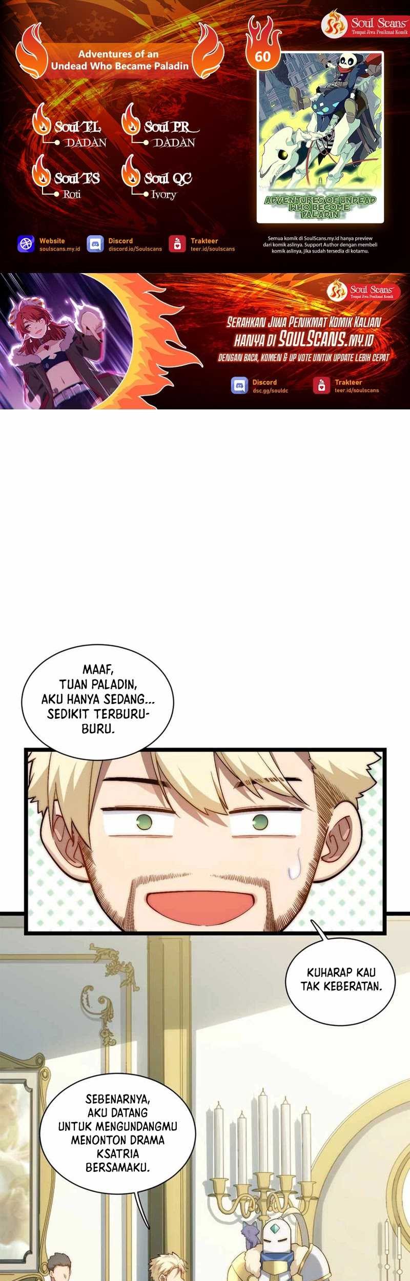 Baca Komik Adventures of an Undead Who Became Paladin Chapter 60 Gambar 1