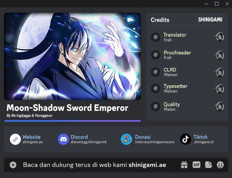 Baca Komik Moon-Shadow Sword Emperor Chapter 80 Gambar 1