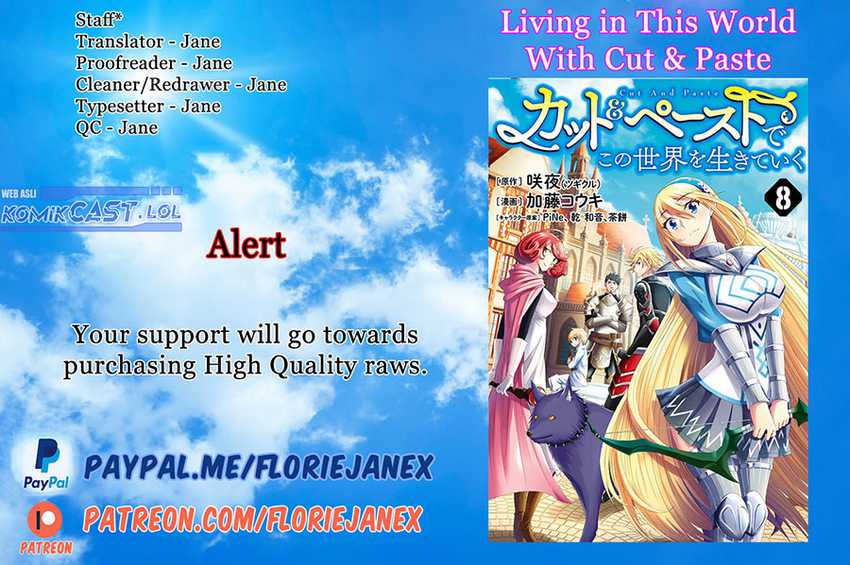 Living In This World With Cut & Paste Chapter 69 Gambar 33