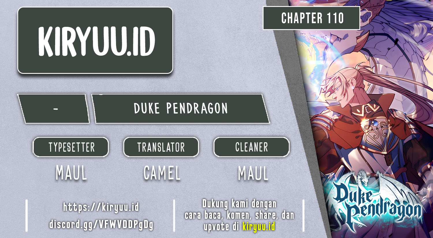 Baca Komik White Dragon Duke: Pendragon Chapter 110 Gambar 1