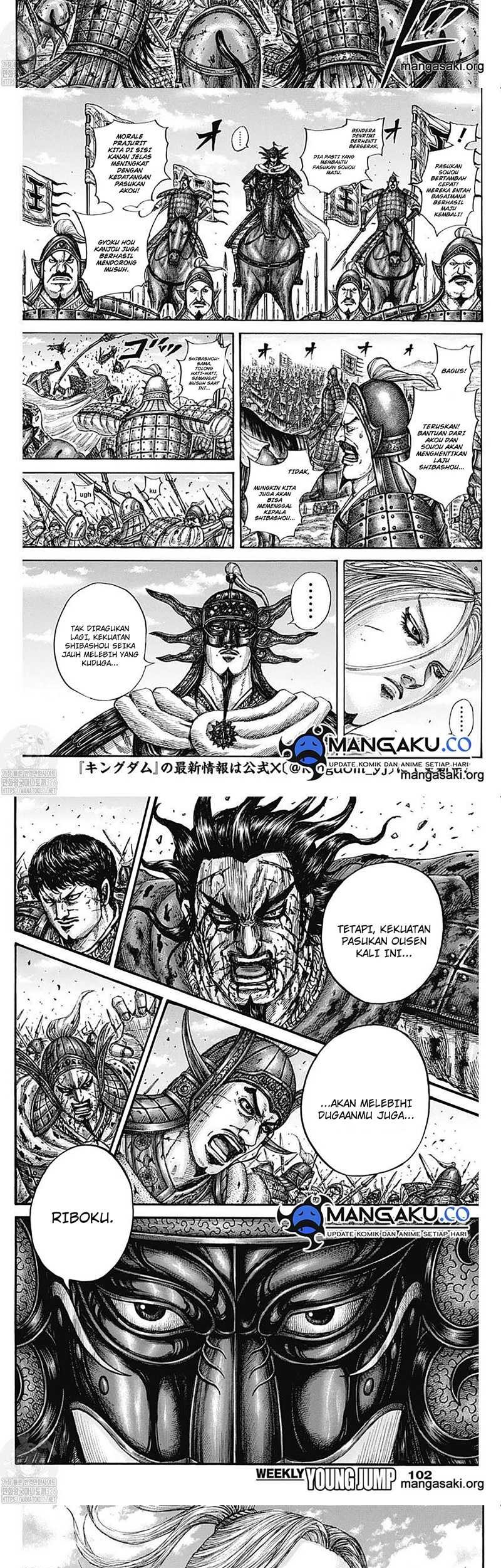 Kingdom Chapter 789 Gambar 82