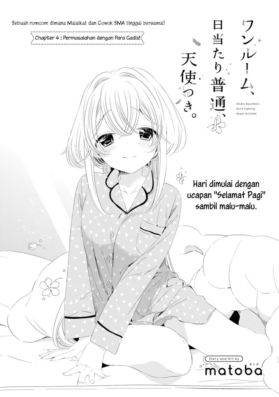 Baca  One Room, Hiatari Futsuu, Tenshi-tsuki Chapter 4 Gambar 2