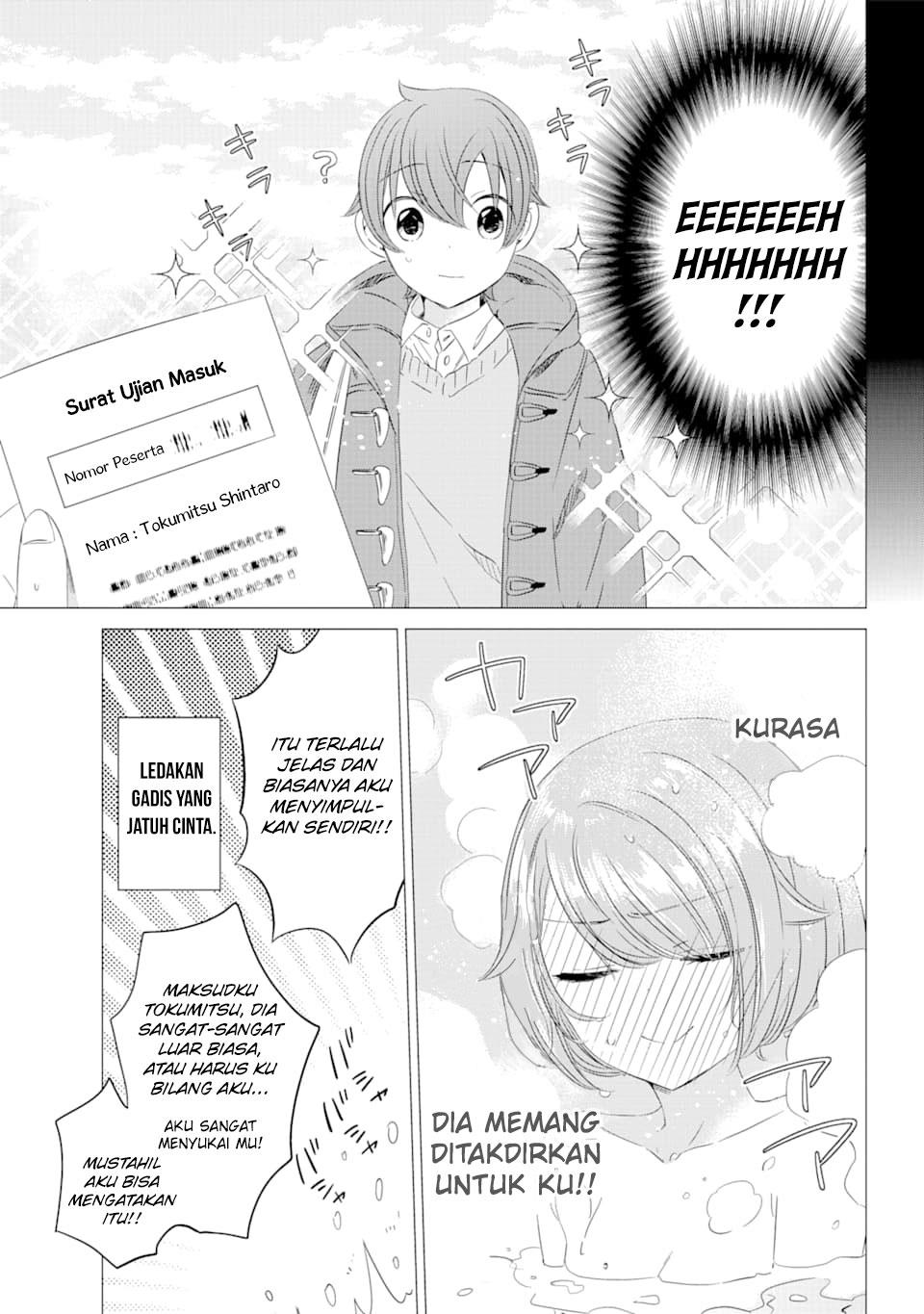 One Room, Hiatari Futsuu, Tenshi-tsuki Chapter 4 Gambar 8