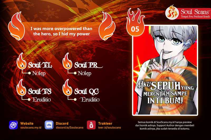 Baca Komik I Was More Overpowered Than The Hero, So I Hid My Power! Chapter 05 Gambar 1