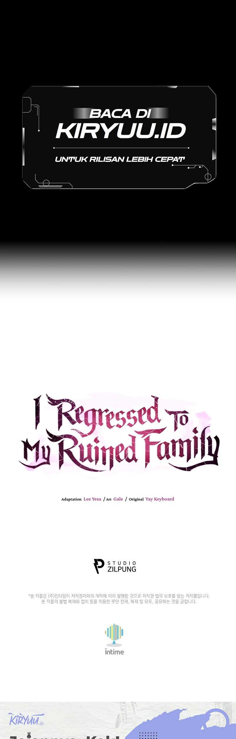 I Regressed to My Ruined Family Chapter 83 Gambar 63
