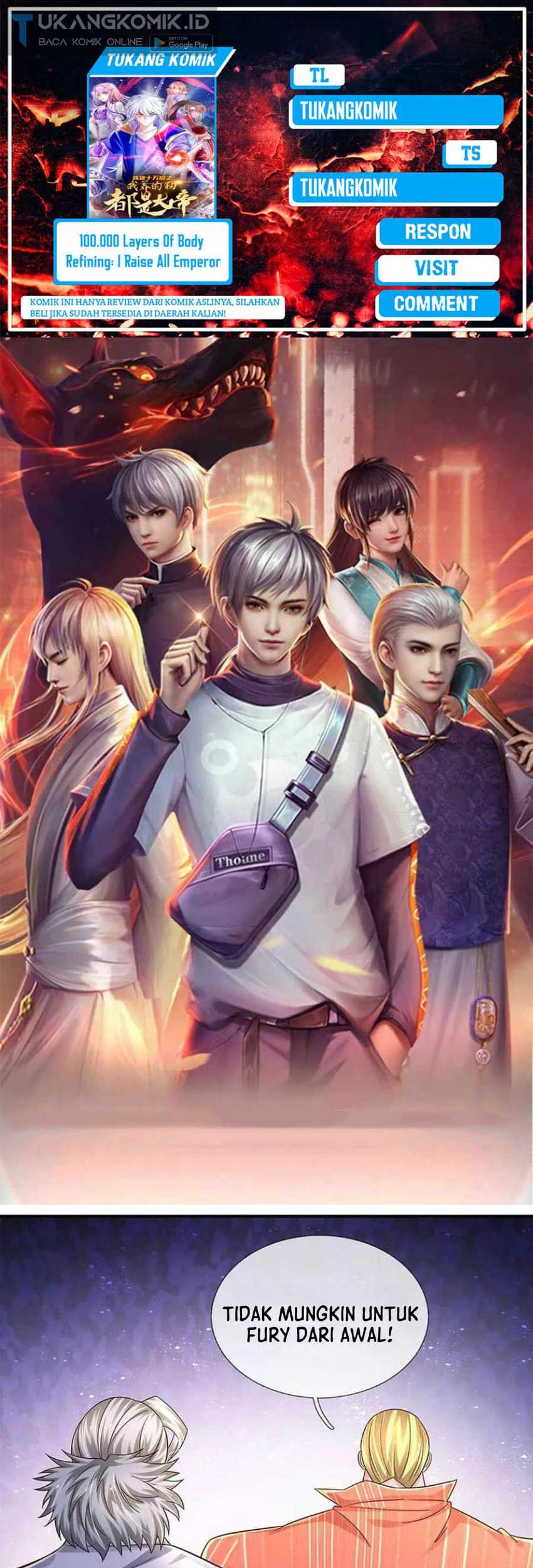Baca Komik 100.000 Layers Of Body Refining: I Raise All Emperor Chapter 228 Gambar 1