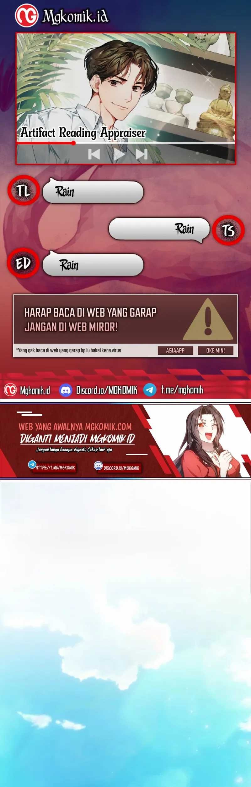 Baca Komik Artifact Reading Appraiser  Chapter 18 Gambar 1