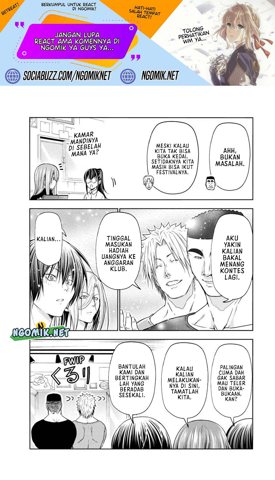 Baca  Grand Blue Chapter 91.2 Gambar 2