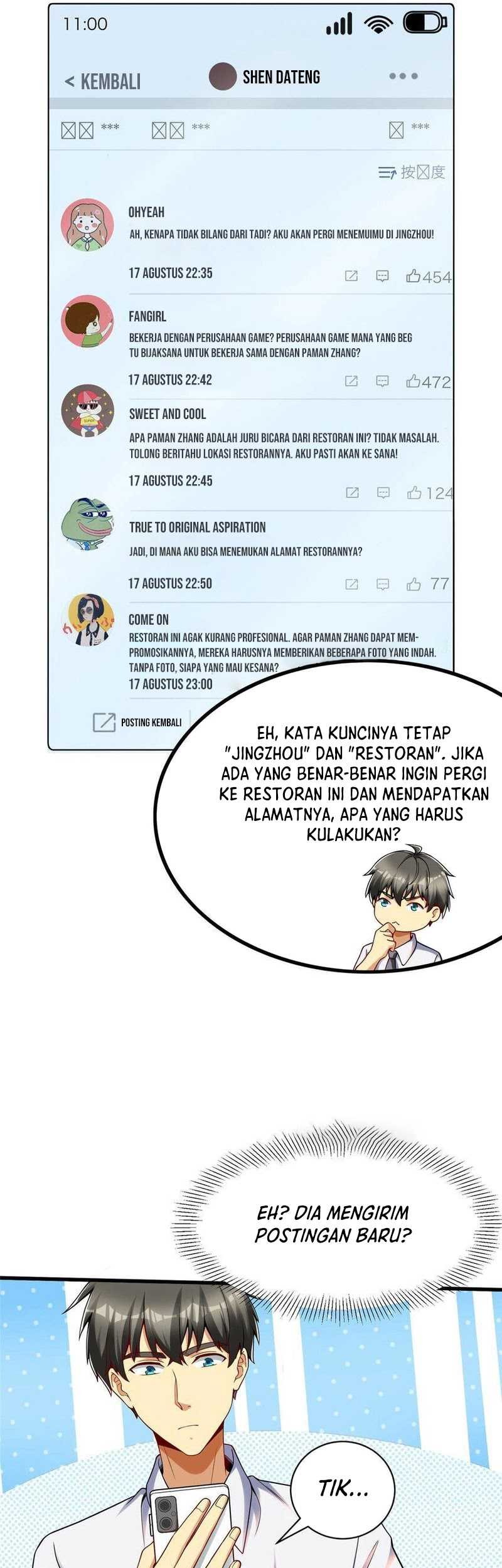 Losing Money to Be a Tycoon Chapter 116 Gambar 31