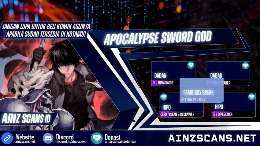 Baca Komik Apocalypse Sword God Chapter 07 Gambar 1