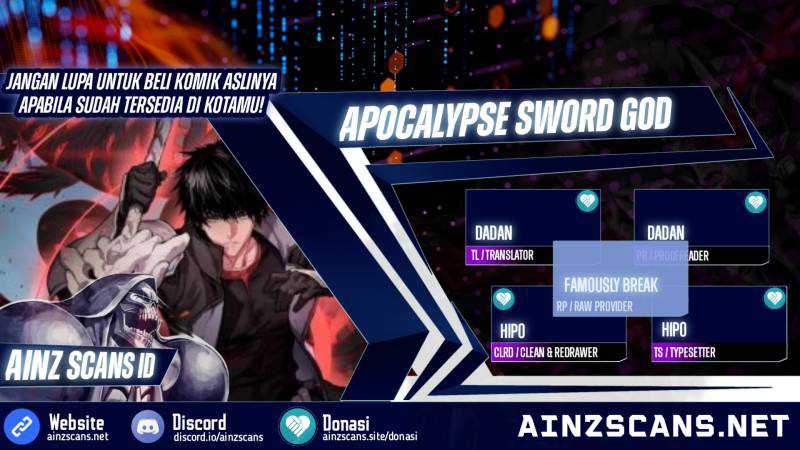 Baca Komik Apocalypse Sword God Chapter 06 Gambar 1