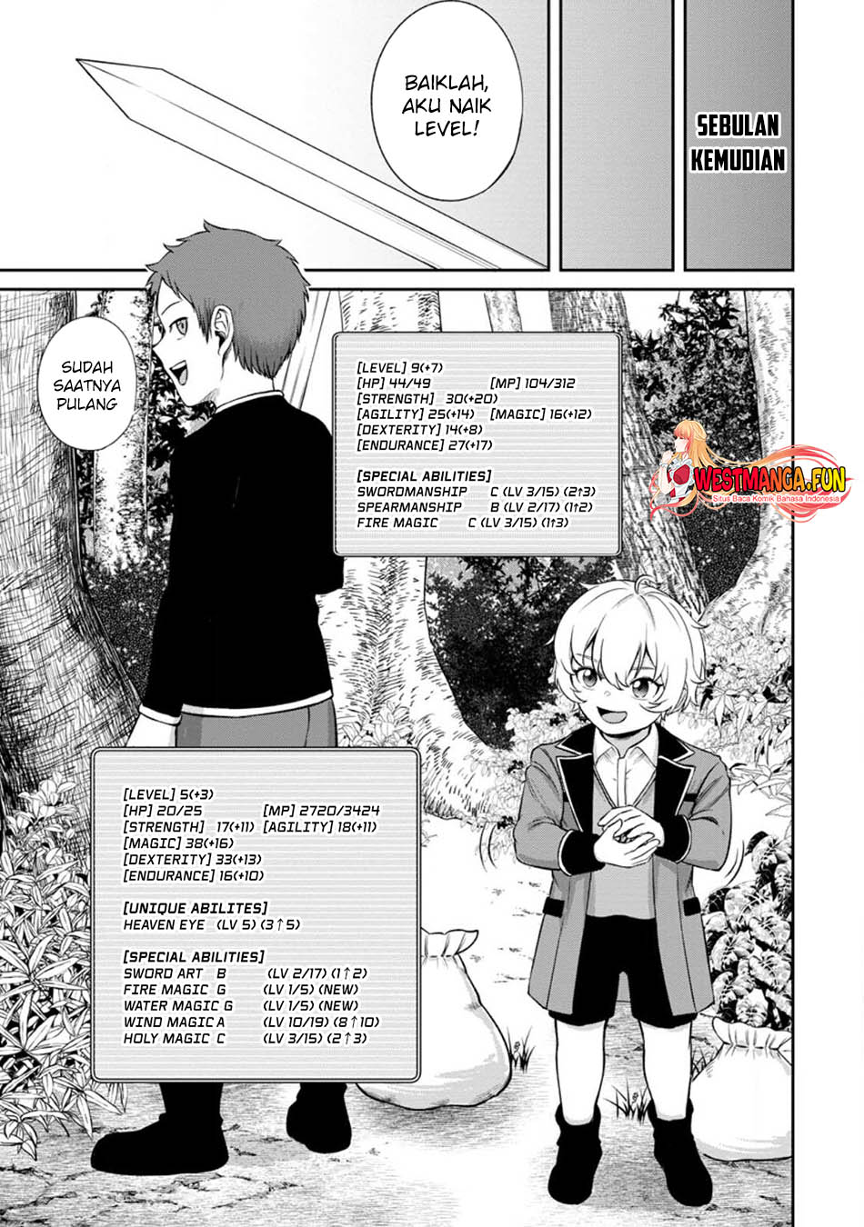 That Time I Got Reincarnated With Talent ~I’ll Work Hard Even if I Go to Another World Chapter 03.2 Gambar 5