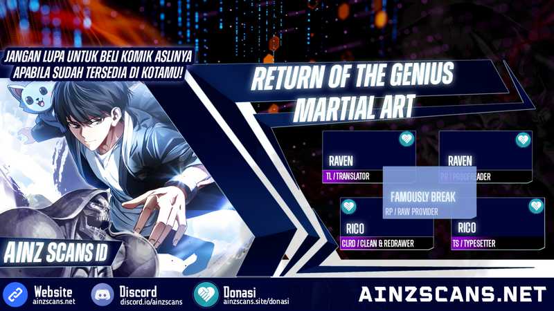 Baca Komik Return Of The Martial Arts Genius Chapter 35 Gambar 1