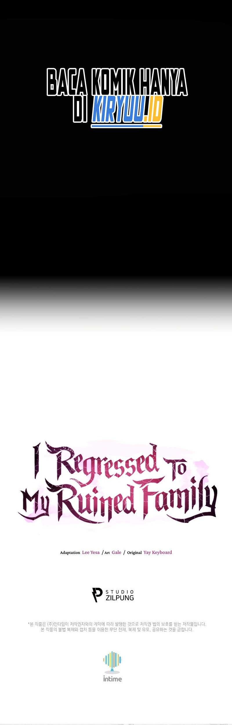 I Regressed to My Ruined Family Chapter 84 Gambar 61