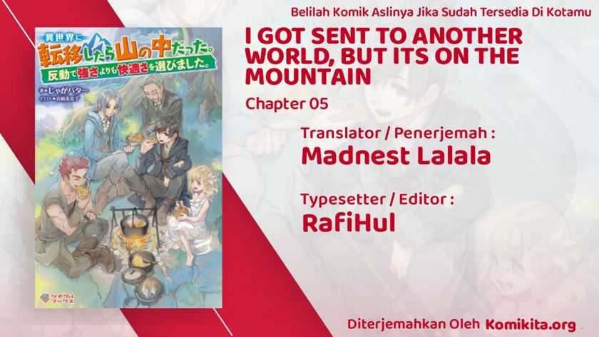 Isekai Ni Teni Shitara Yama No Naka Datta. Handou De Tsuyo Sayor Chapter 05 Gambar 3