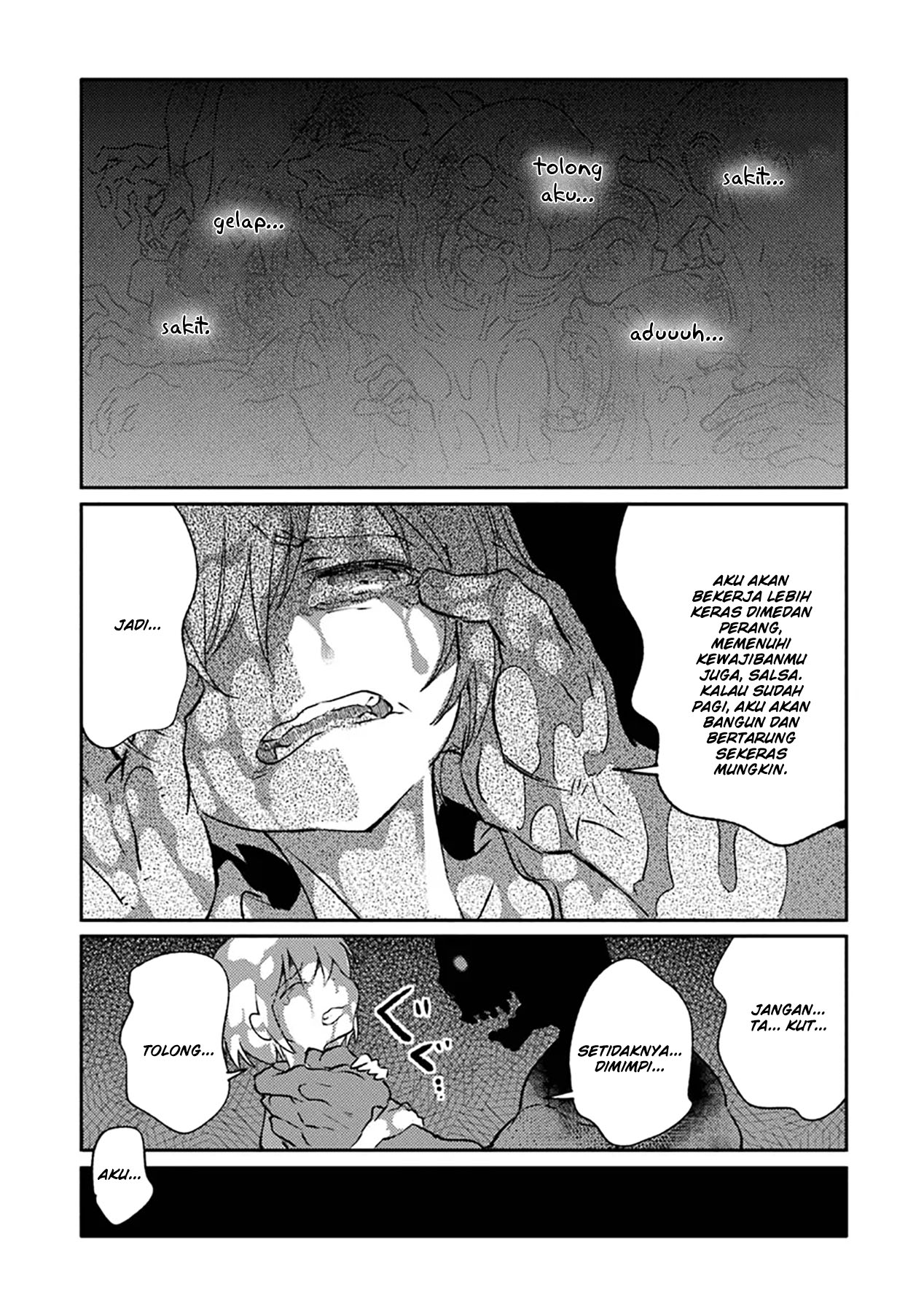 TS Eiseihei-san no Senjou Nikki Chapter 08 Gambar 21