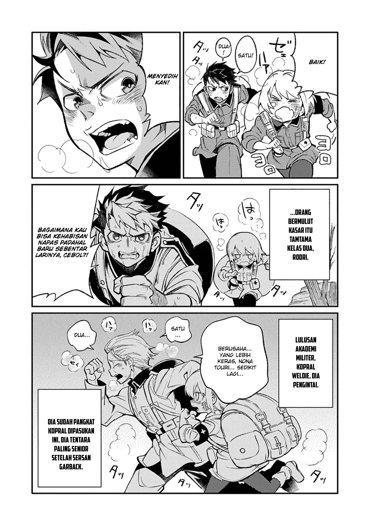 TS Eiseihei-san no Senjou Nikki Chapter 08 Gambar 4