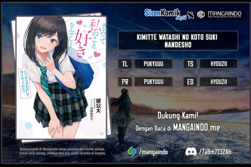 Baca Komik Kimitte Watashi no Koto Suki Nandesho? Chapter 06 Gambar 1
