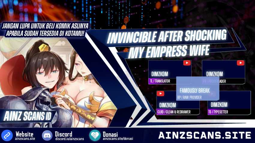 Baca Komik Invincible After Shocking My Empress Wife Chapter 01 Gambar 1