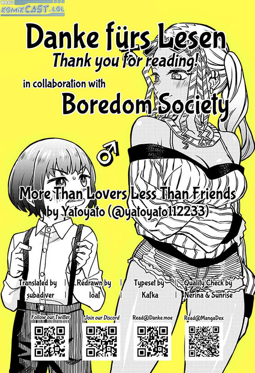 More Than Lovers Less Than Friends Chapter 26 Gambar 19