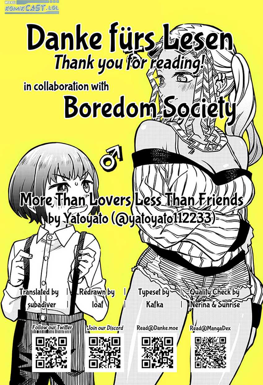 More Than Lovers Less Than Friends Chapter 25 Gambar 18