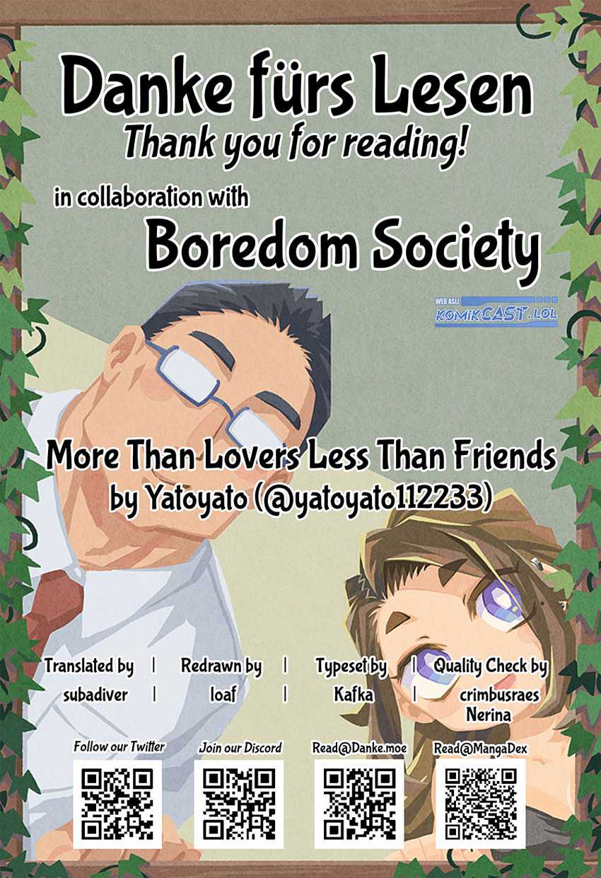 More Than Lovers Less Than Friends Chapter 24 Gambar 18