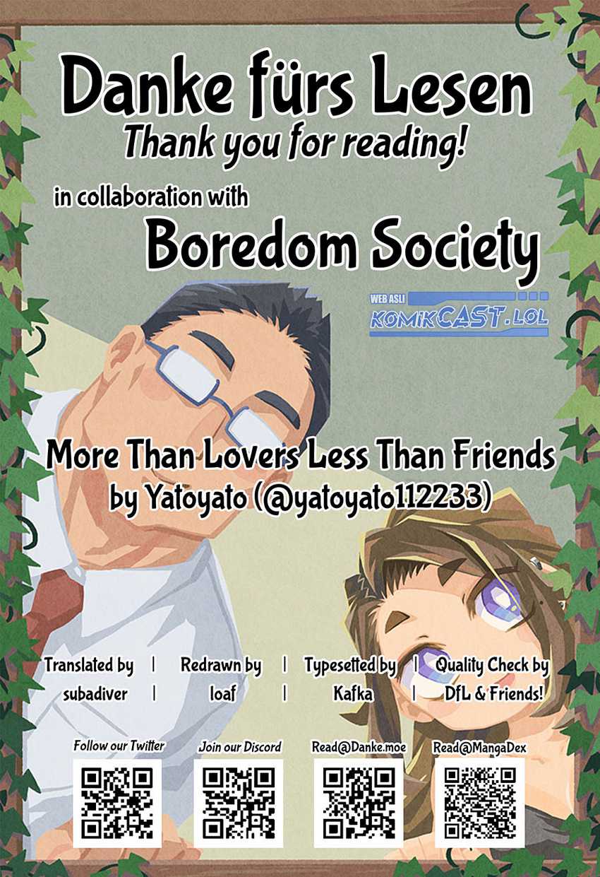 More Than Lovers Less Than Friends Chapter 19 Gambar 18