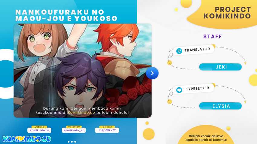 Baca Komik Nankoufuraku no Maoujou e Youkoso Chapter 26 Gambar 1