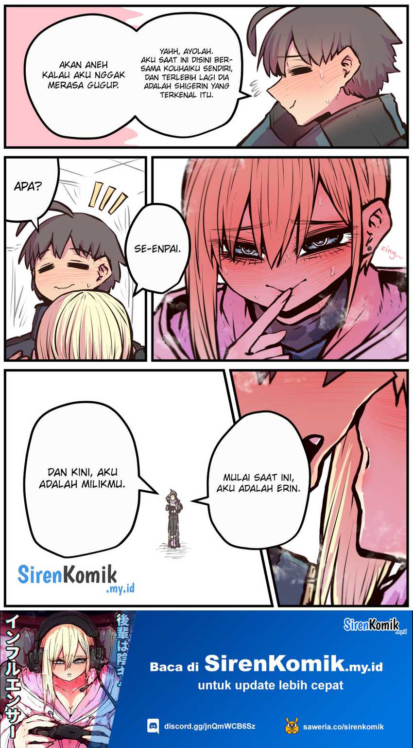 Kouhai wa Inkya Agari no Infuruensaa Chapter 12 Gambar 4