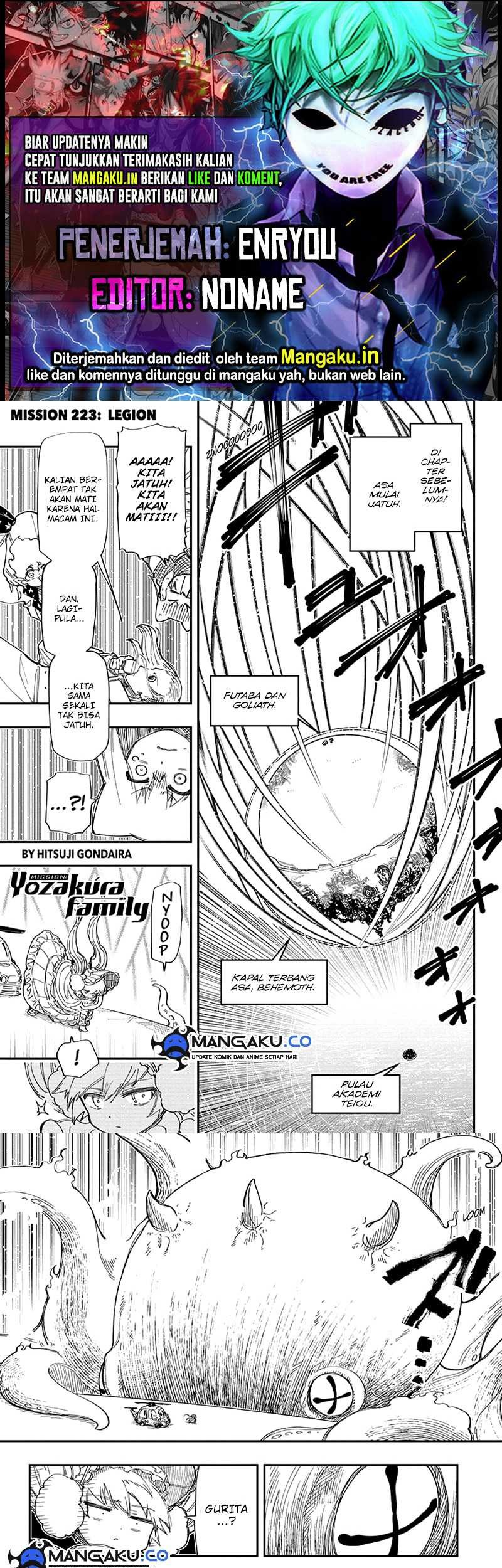 Baca Komik Mission: Yozakura Family Chapter 223 Gambar 1