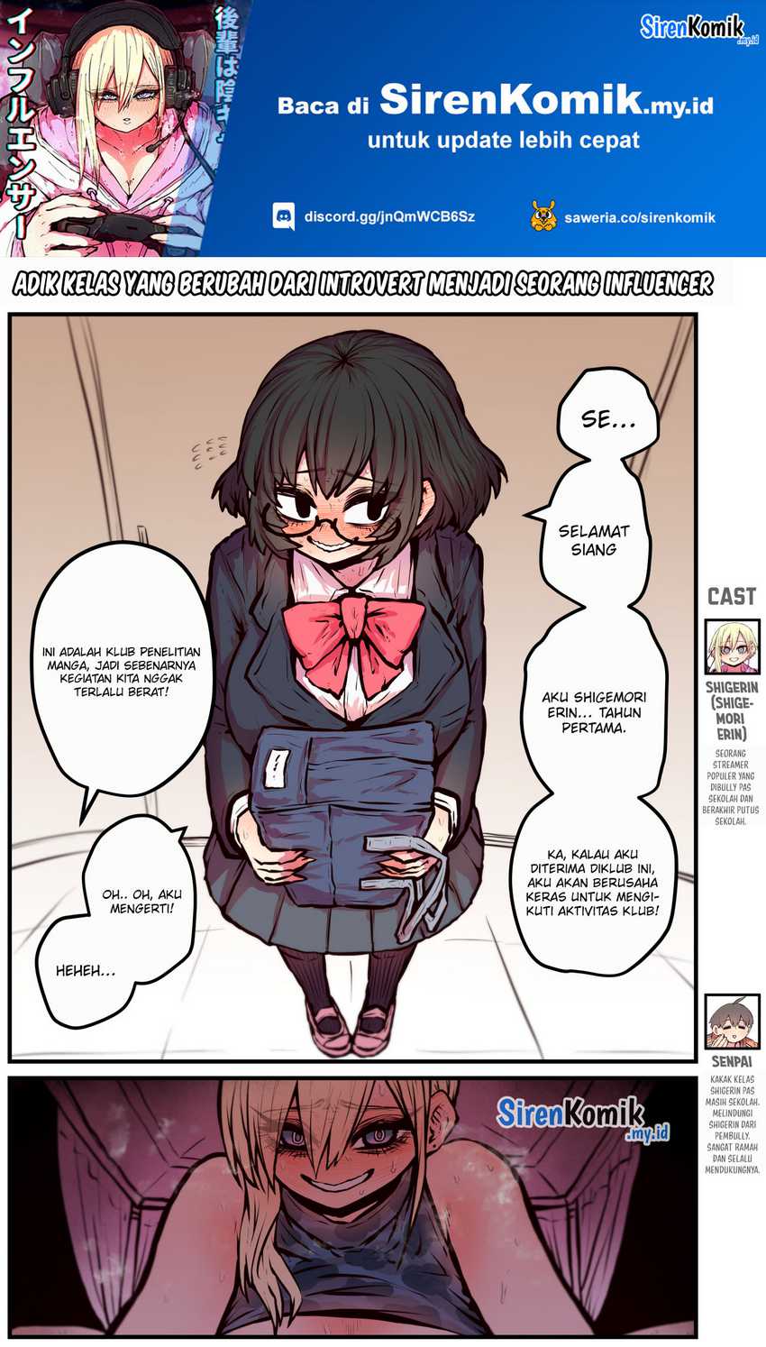 Baca  Kouhai wa Inkya Agari no Infuruensaa Chapter 13 Gambar 2