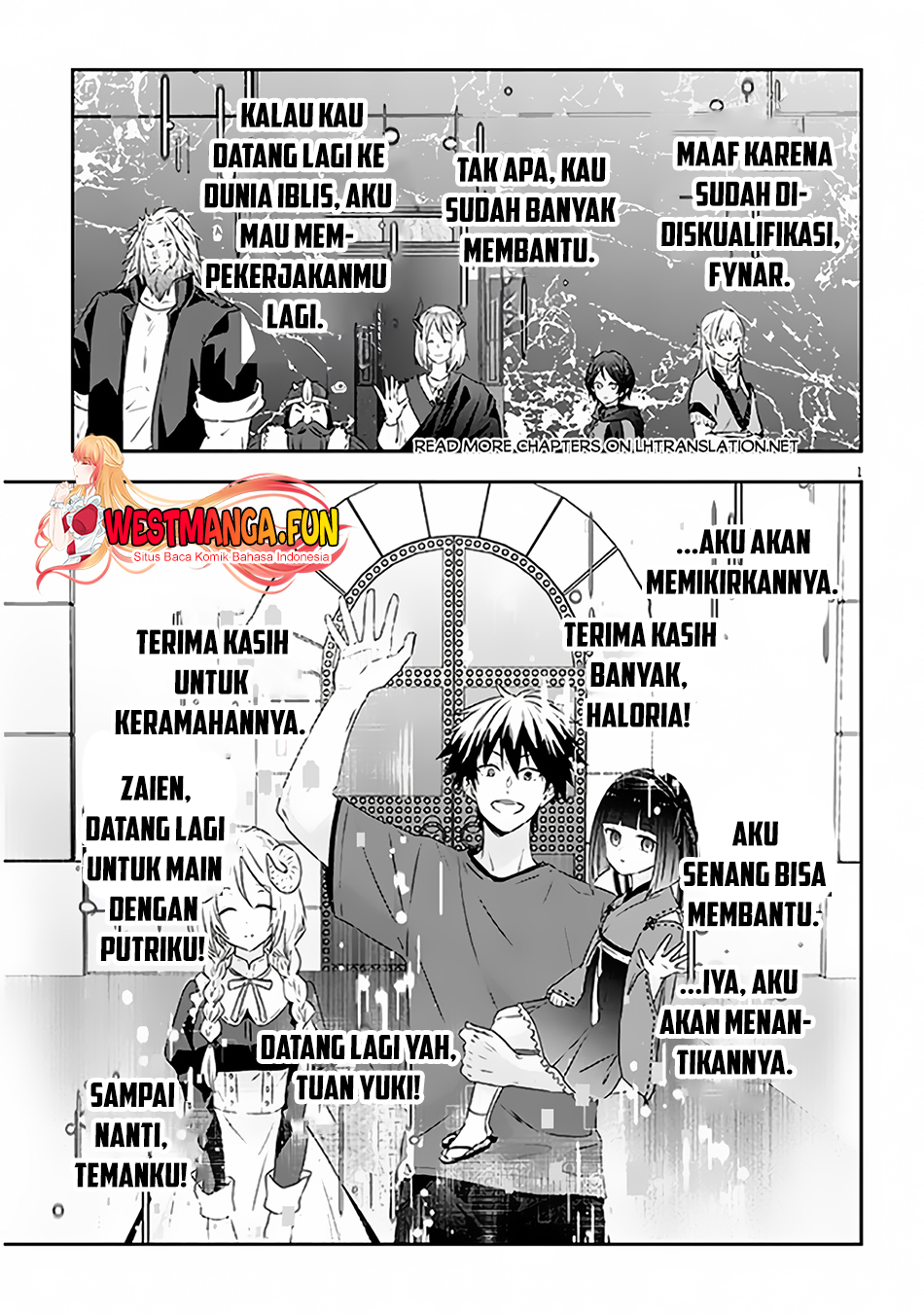 Baca Maou ni Natte node – Dungeon Tsukutte Jingai Musume to Honobono suru Chapter 69.1 Gambar 2