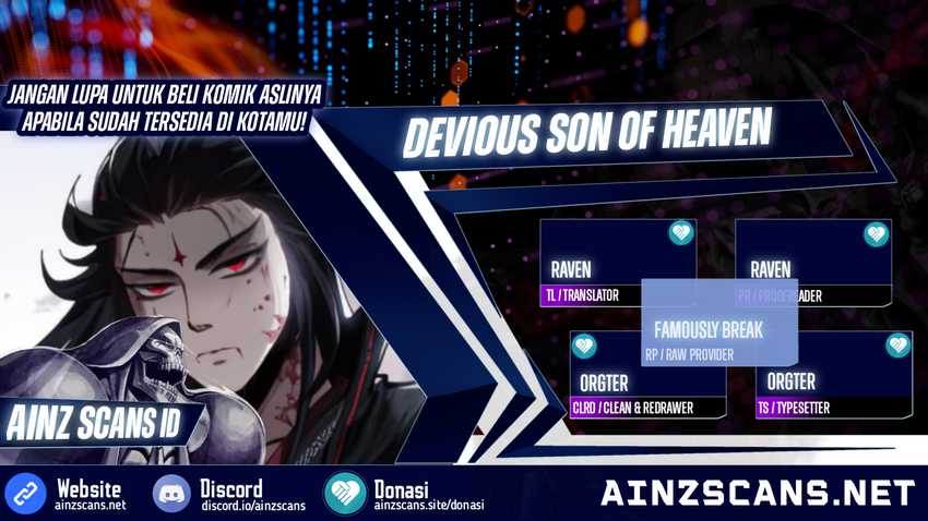 Baca Komik Devious Son Of Heaven Chapter 36 Gambar 1