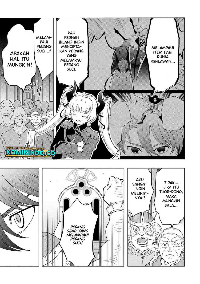 Souzou Renkinjutsushi wa Jiyuu wo Ouka suru: Kokyou wo Tsuihou saretara, Maou no Ohizamoto de Chouzetsu Kouka no Magic Item Tsukuri-houdai ni Narimashita Chapter 12.3 Gambar 8