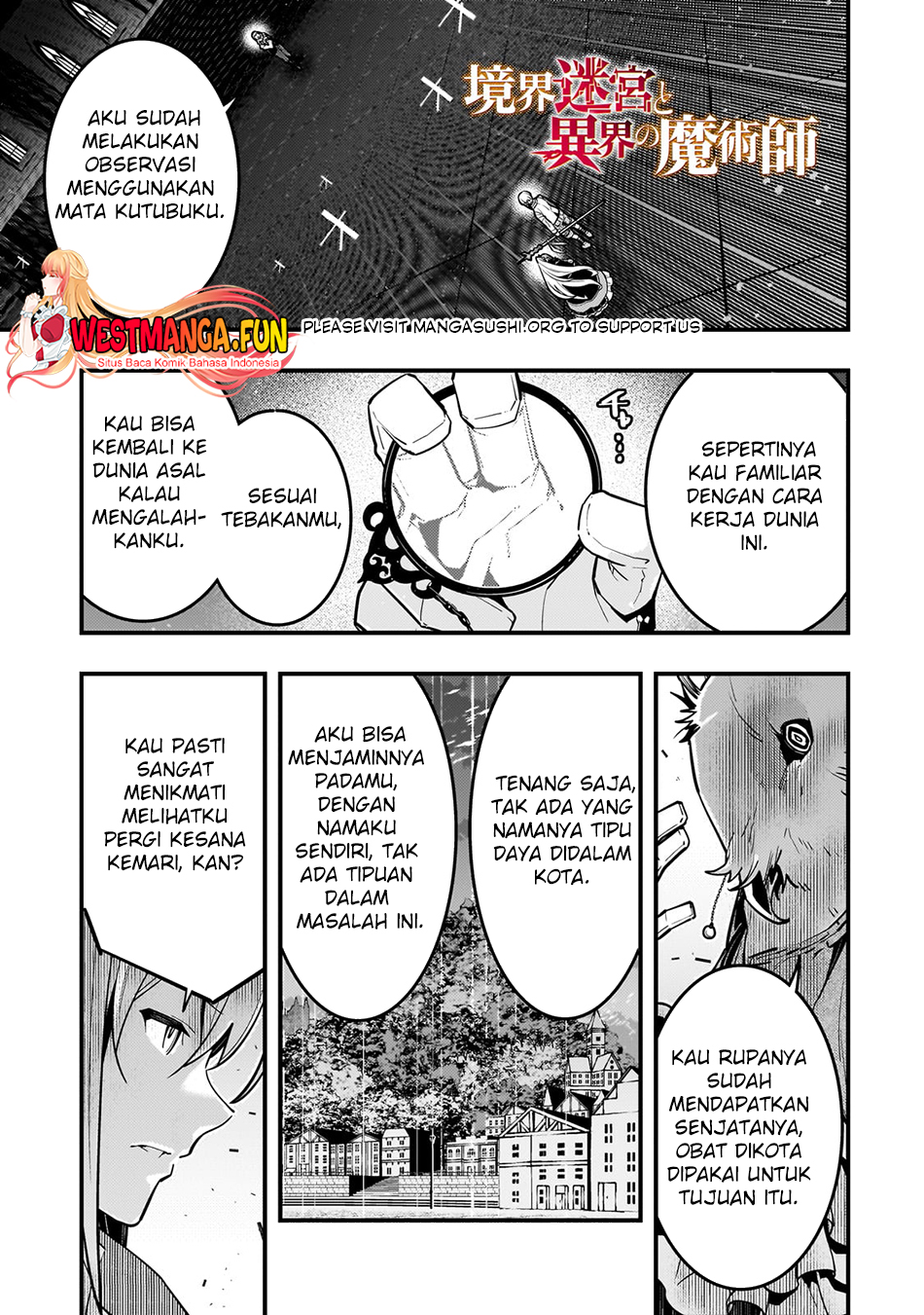 Baca  Kyoukai Meikyuu to Ikai no Majutsushi Chapter 68 Gambar 2