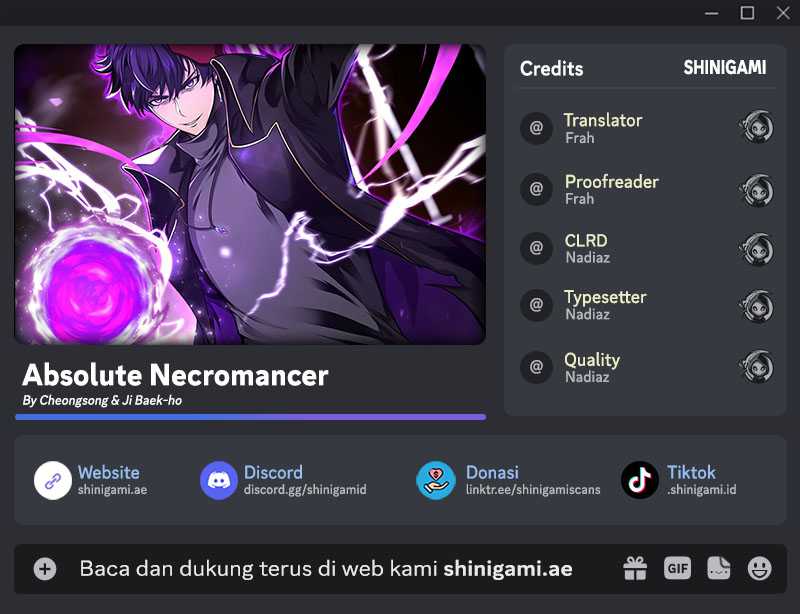 Baca Komik Absolute Necromancer Chapter 49 Gambar 1