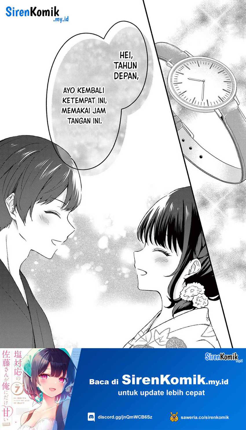 Shiotaiou no Sato-san ga Ore ni dake Amai Chapter 46 Gambar 27