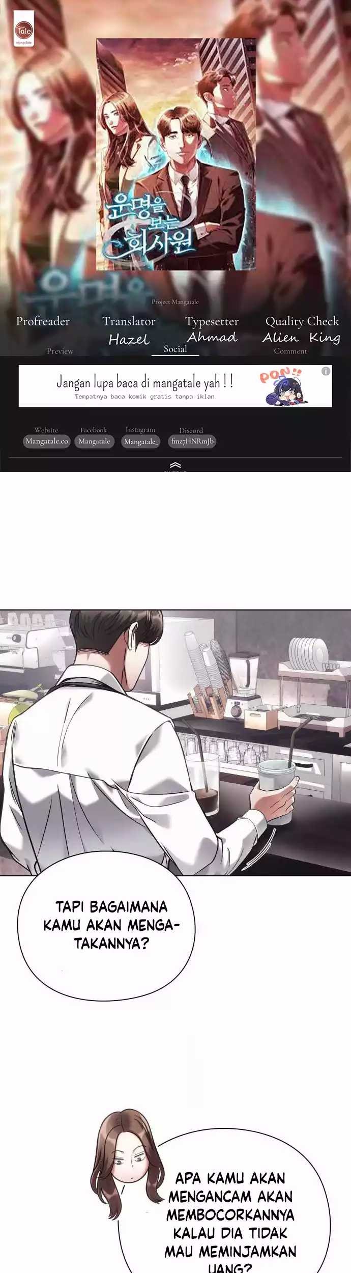 Baca Komik Office Worker Who Sees Fate Chapter 30 Gambar 1