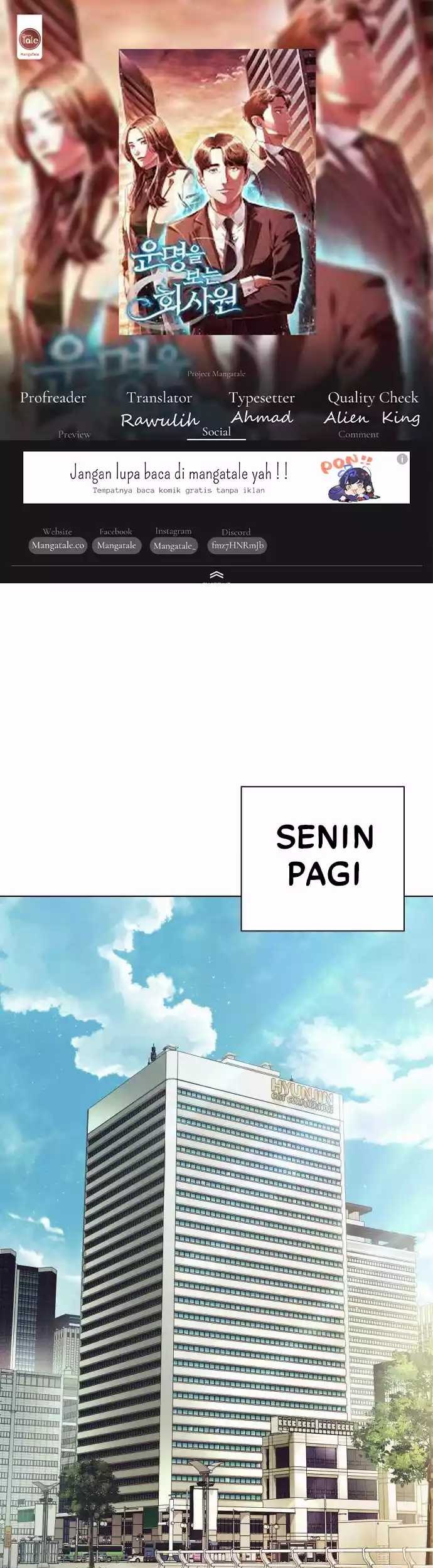 Baca Komik Office Worker Who Sees Fate Chapter 24 Gambar 1