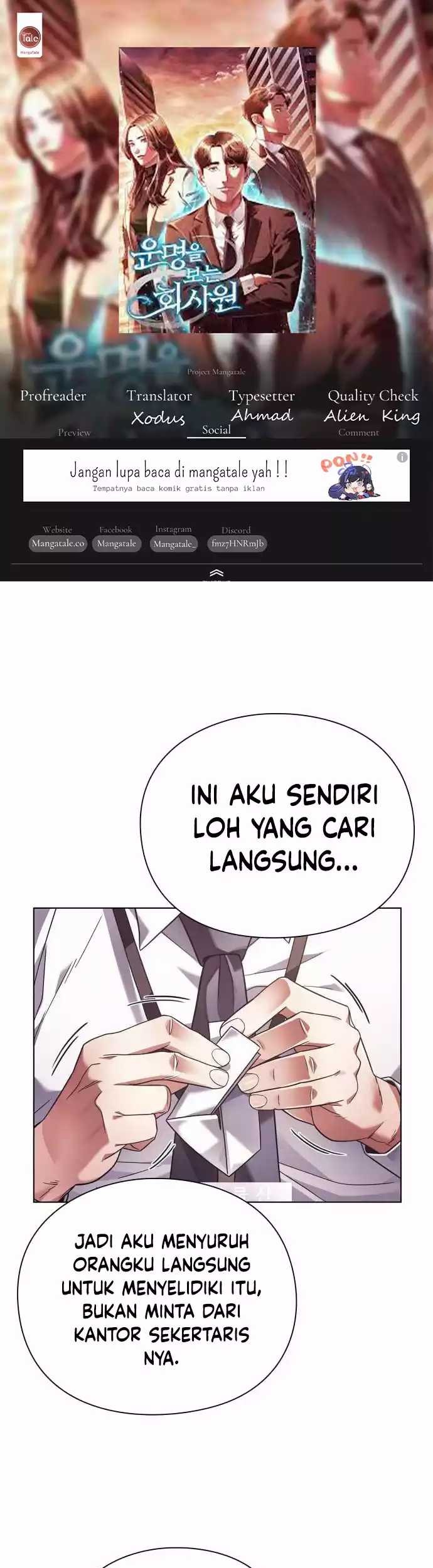 Baca Komik Office Worker Who Sees Fate Chapter 22 Gambar 1