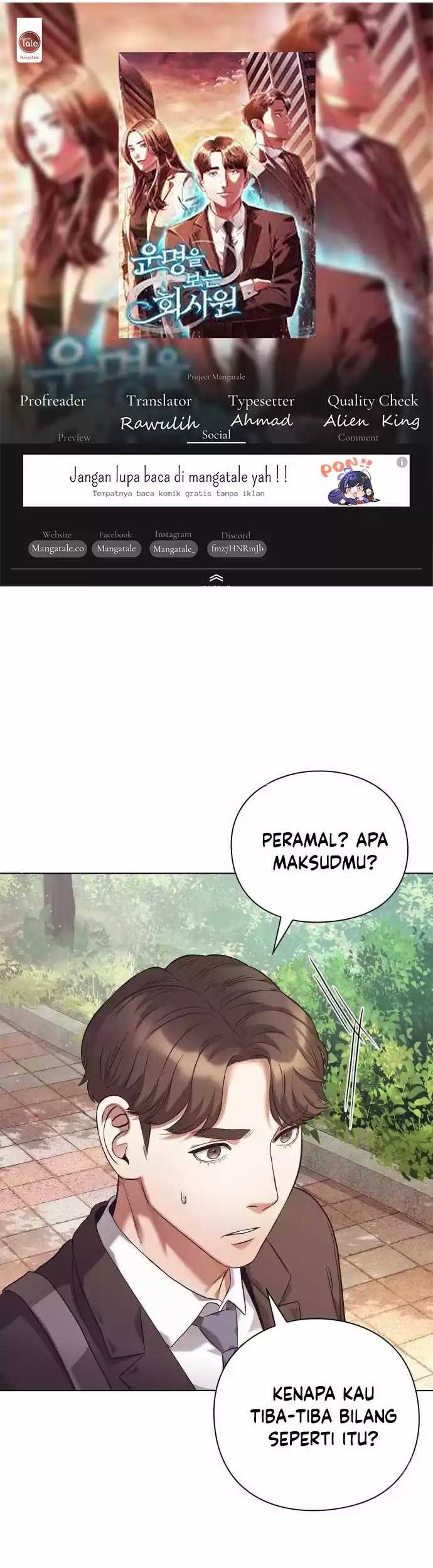 Baca Komik Office Worker Who Sees Fate Chapter 05 Gambar 1