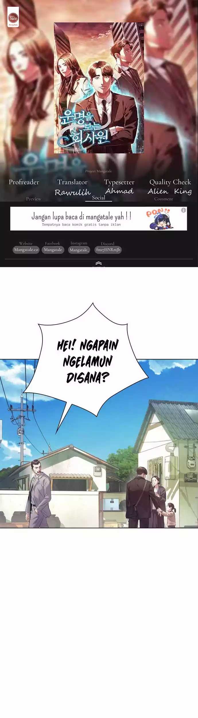 Baca Komik Office Worker Who Sees Fate Chapter 02 Gambar 1