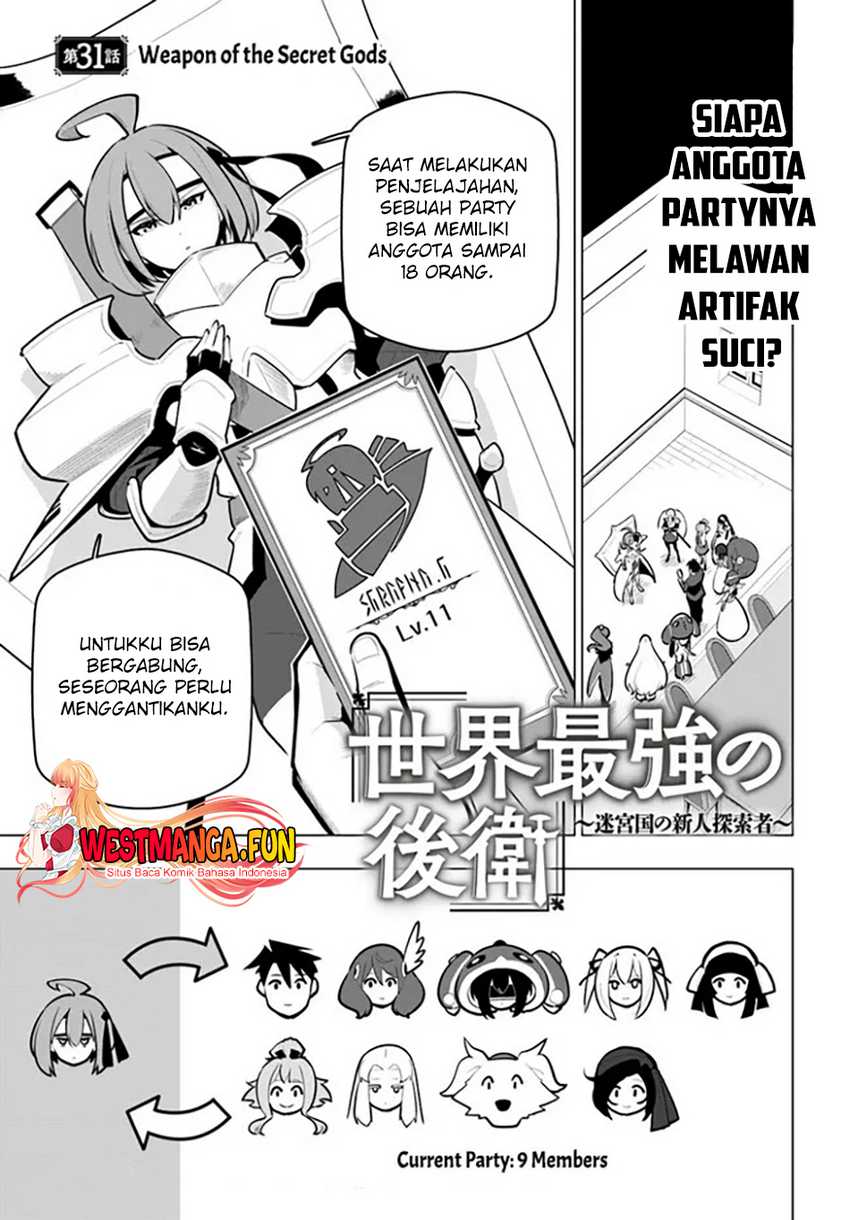 Baca Sekai Saikyou no Kouei: Meikyuukoku no Shinjin Tansakusha Chapter 31 Gambar 2