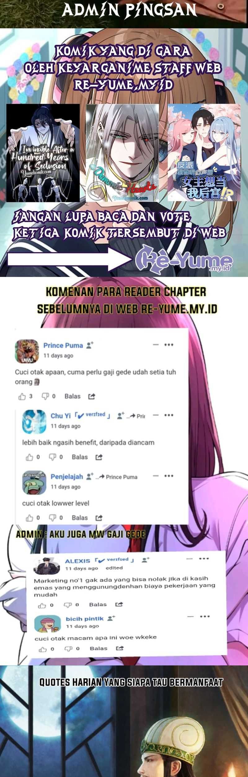 Villain: After Being Eavesdropped, The Heroine Wants To Be My Harem!? Chapter 100 Gambar 16